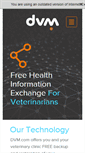 Mobile Screenshot of dvm.com